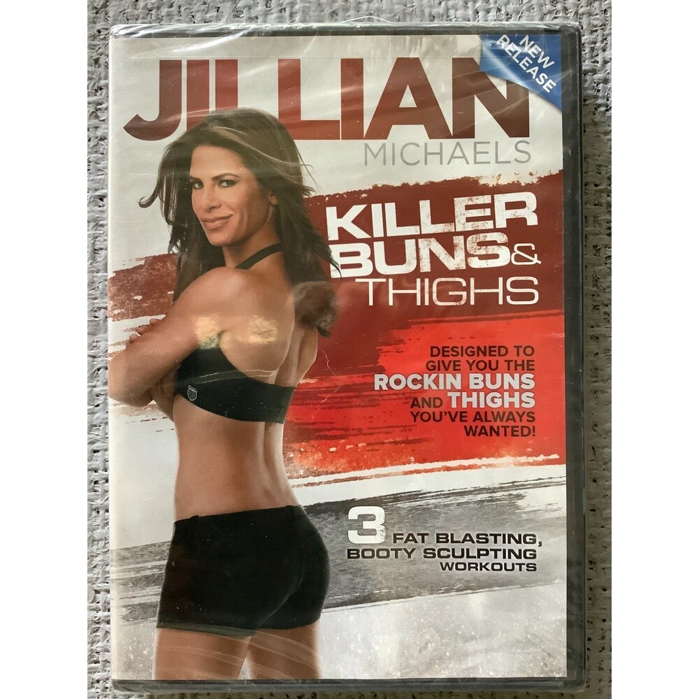 JILLIAN MICHAELS - Killer Buns & Thighs Biggest Loser DVD NEW/SEALED